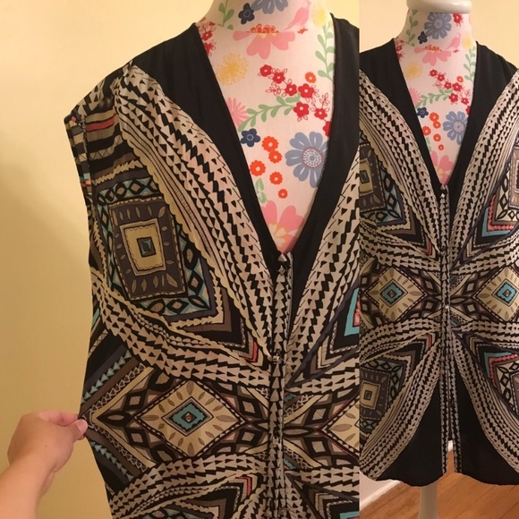 TT Collection Pure Silk Tunic - Picture 7 of 7